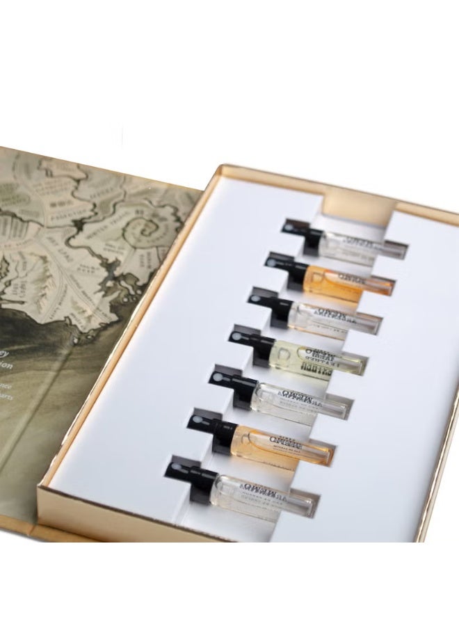 Memo Paris Discovery kit 7 x 1.5ml: Madurai, Inle, Abu Dhabi, Marfa, Ithaque, Irish Leather, African Leather - Image 3