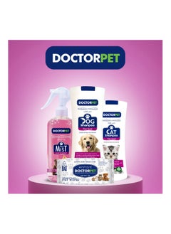 DOCTERPET Doctor Pet Dog Shampoo Flax Seed 400 ML – Enriched with Grape Seed Oil, Flax Seed Oil, Almond Oil & Vitamin E, Nourishing & Conditioning Formula for Healthy Coat  - Image 5