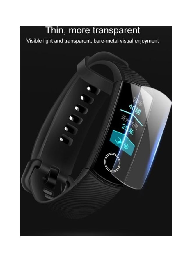 NIBEMINENT Full Cover Soft TPU Film Screen Protector For Huawei Honour Band 4 Multicolour - Image 2
