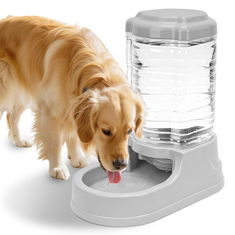 Kenond 2.5 Gallon Automatic Dog Water Dispenser, Gravity Water Bowl for Dogs, 9.5L Large Dog Water Bowl Dispenser, Suitable for Indoor/Outdoor Pet Dogs - Image 1