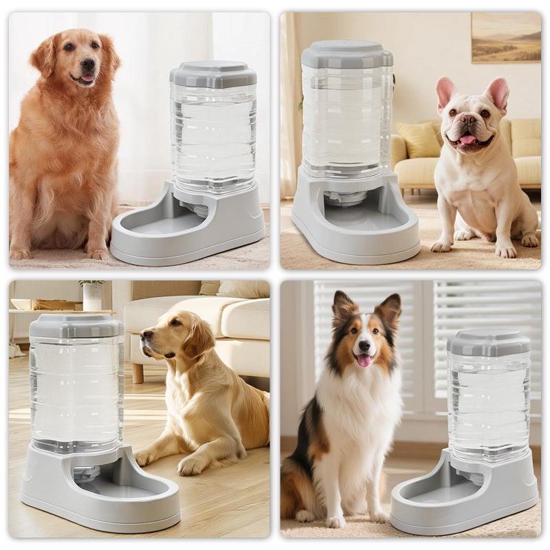 Kenond 2.5 Gallon Automatic Dog Water Dispenser, Gravity Water Bowl for Dogs, 9.5L Large Dog Water Bowl Dispenser, Suitable for Indoor/Outdoor Pet Dogs - Image 3