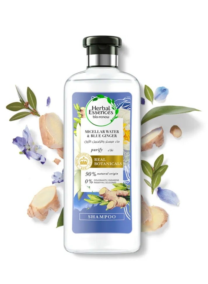 Herbal Essences Micellar Water And Blue Ginger Shampoo Multicolour 400ml - Image 2