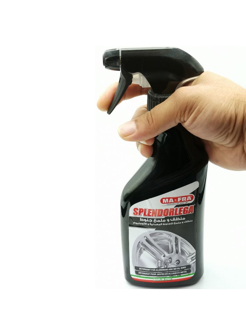 MAFRA Aluminium and Metal Rim Tire wheel Cleaner Splendorlega The Ultimate Solution 500ml - Image 3