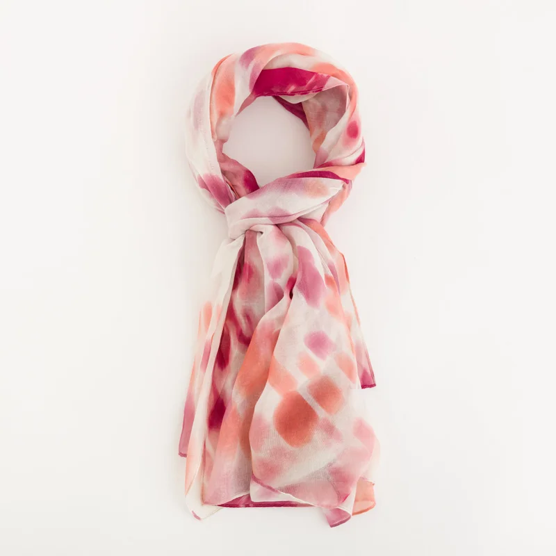 كاربيزا Women's Scarf Gemme Antique Pink Multicolour