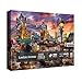 BBOLDIN London Sunset Landscape Puzzle 1000 Pieces for Adult Europe City Travel Jigsaw Puzzle Flower Boat Scenic Puzzle for Home Decor - Image 2