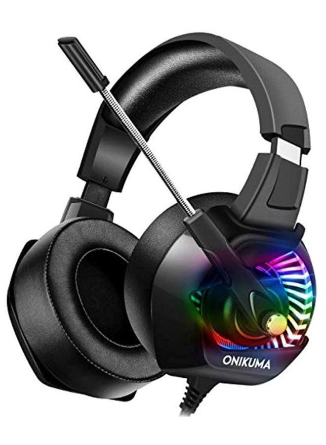 NIBEMINENT Stereo Gaming Over-Ear Headset With Mic For PS4/PS5/XOne/XSeries/NSwitch/PC -wired - Image 1