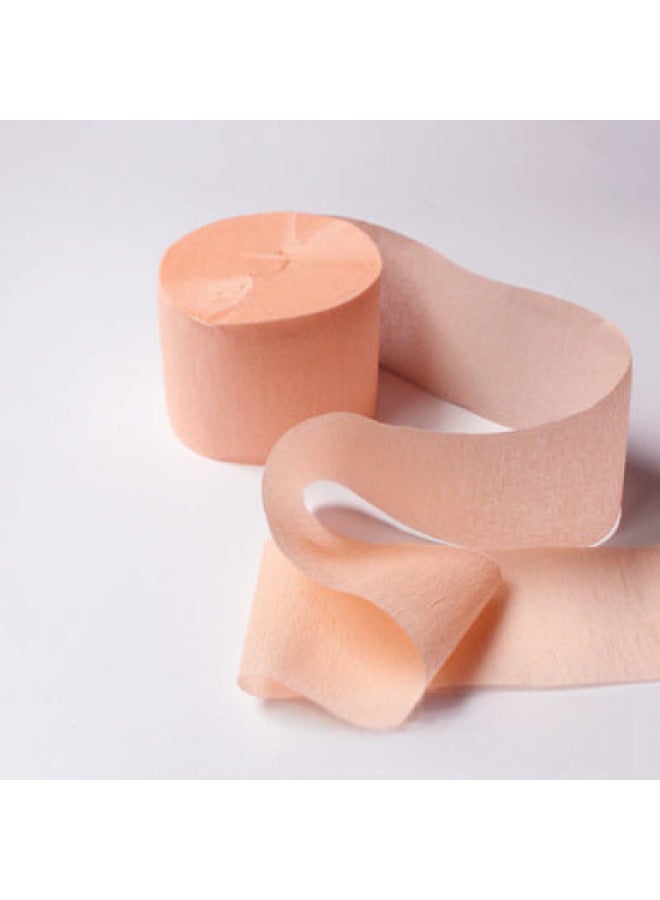 Lieyang Color Crepe Paper Roll 4.5*25 Holiday Party Wedding Party Supplies Long Pleated Paper Venue Layout - Image 1