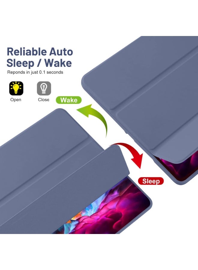 LEDIN Case Compatible with iPad 9 8 7 Generation 10.2 Inch, Model 2021/2020/2019,9th/8th/7th Case with Pen Holder, Trifold Stand Protective Case, Auto Sleep/Wake for iPad 10.2 - Image 3