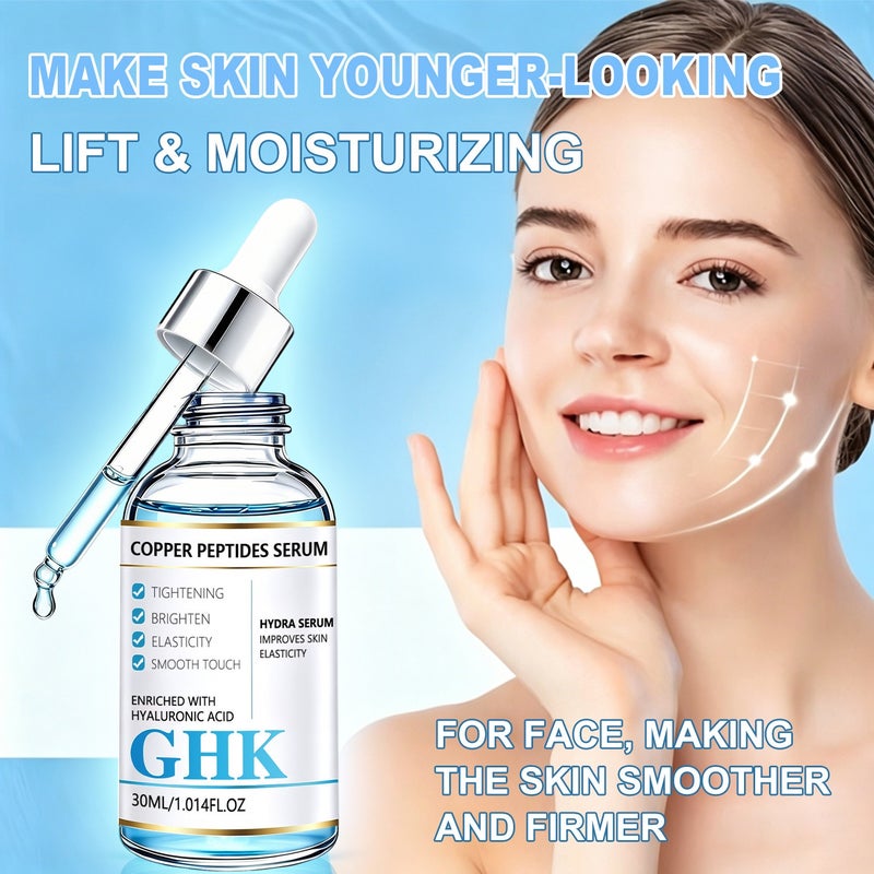 لينماي غhk ع essence النضج الأزرق ع peptide الهيالورونيك حمض مضاد للشيخوخة 30 مل: متعدد التأثيرات مصل إصلاح، شد، تفتيح، مرونة، وتنعيم - Image 3