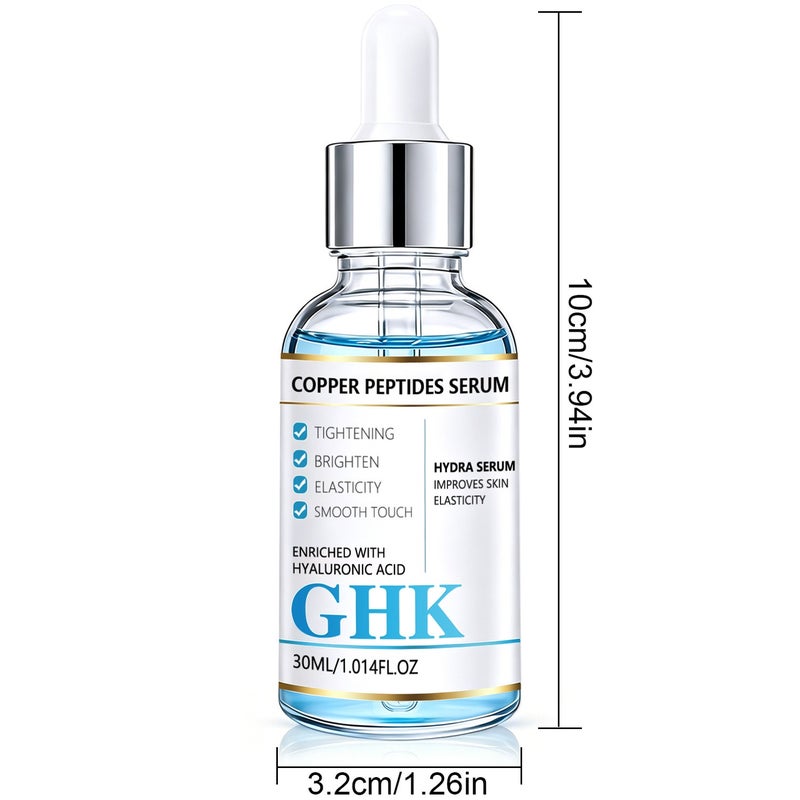 لينماي غhk ع essence النضج الأزرق ع peptide الهيالورونيك حمض مضاد للشيخوخة 30 مل: متعدد التأثيرات مصل إصلاح، شد، تفتيح، مرونة، وتنعيم - Image 5