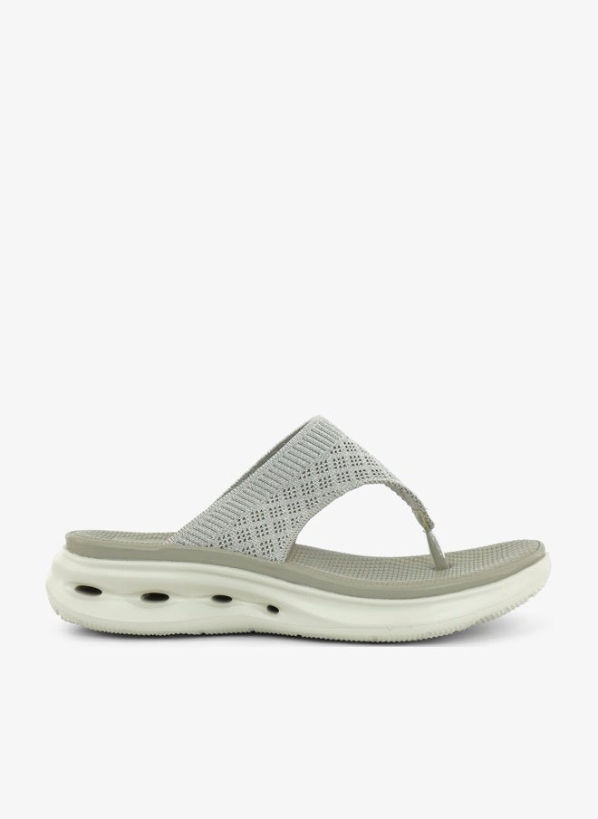 زينة 221-347 Zayna Ladies Casual Slides 19Z332-A3 Grey - Image 1