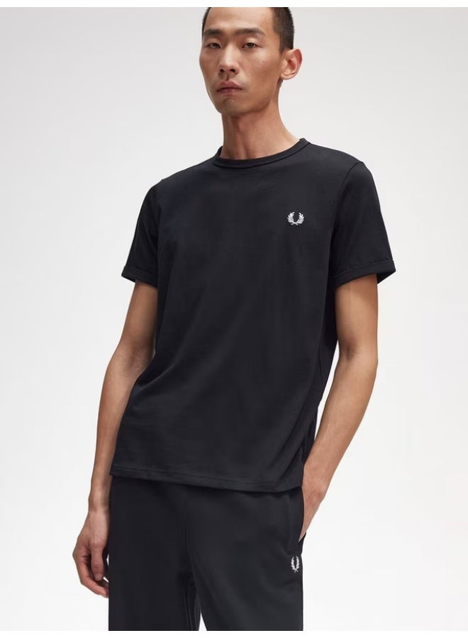 FRED PERRY Ringer Crew Neck Tee - Image 4