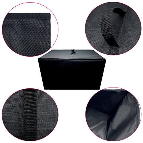 Wanty Heat-Resistant Waterproof Dust-Proof Nylon Fabric Dust Cover Case Protection for Ninja DZ201/Ninja FD401/Ninja AG301/Ninja FG551/Instant Vortex Plus 10 Quart Air Fryer - Image 3