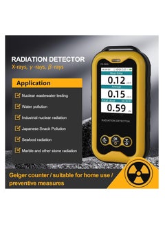 Portable Geiger Counter Radiation Detector with LCD Display - Handheld Nuclear Radiation Dosimeter for Beta, Gamma, X-ray Rechargeable Radiation Monitor Meter for Water and Seafood Detection - pzsku/ZB23C8D7E3021C74552EFZ/45/_/1702903922/aab243a9-1006-4162-8afd-d2041dacde1a