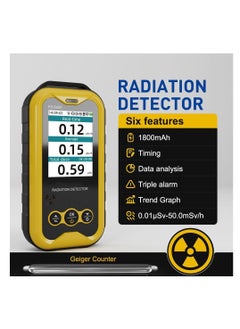 Portable Geiger Counter Radiation Detector with LCD Display - Handheld Nuclear Radiation Dosimeter for Beta, Gamma, X-ray Rechargeable Radiation Monitor Meter for Water and Seafood Detection - pzsku/ZB23C8D7E3021C74552EFZ/45/_/1702903922/c7410135-d4b4-445a-a1fe-3ab607218fe9