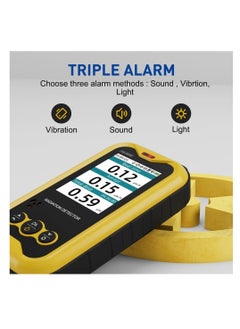 SYOSI Portable Geiger Counter Radiation Detector with LCD Display - Handheld Nuclear Radiation Dosimeter for Beta, Gamma, X-ray Rechargeable Radiation Monitor Meter for Water and Seafood Detection  - Image 4