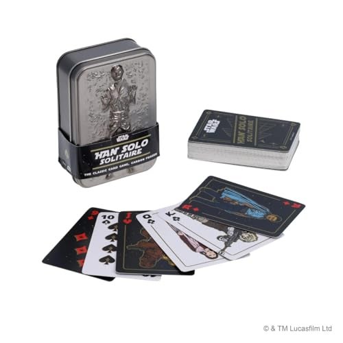 Ridley's Star Wars Han Solo Solitaire The Classic Card Game Carbon Frozen - Image 5