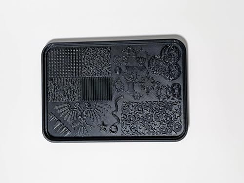 L&D Creations Textured Dry Brush Palette fits RedGrassGames Wet Palette or Standalone V2 - Image 1