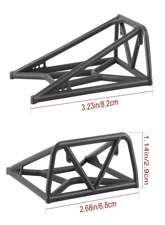 DashRC RC Car Body Back-Half Cage, Durable Body Shell Parts for 1/18 Scale Redcat Ascent 18 RC Crawler Upgrades and Decoration Accessories - Image 5