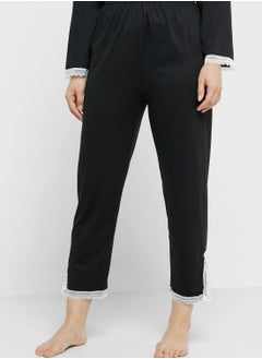 Ginger Pyjama Set With Contrast Trims  - Image 4