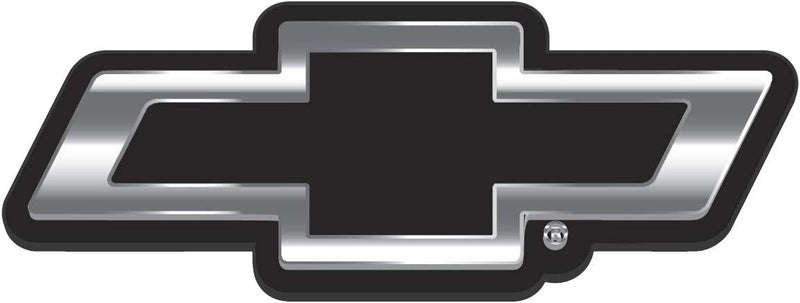 CHROMA 9115 Chevy Injection Molded Emblem, 1 Pack, chrome Single & bulk storage compatible - Image 1