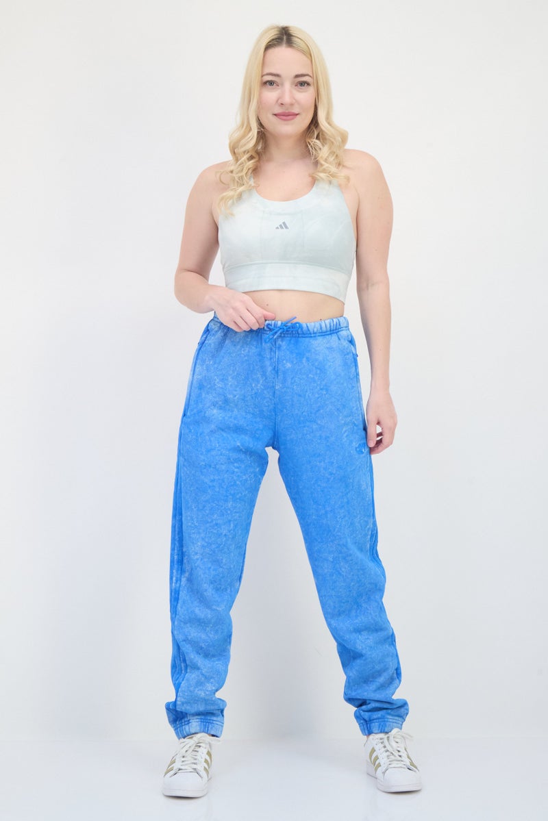 adidas Originals Women Sportswear Fit Outdoor Sweatpants, Blue  - Image 4