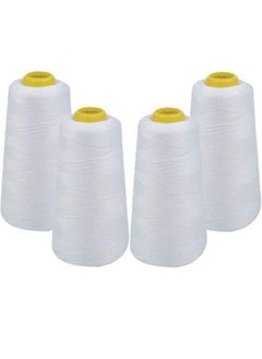 DIY Crafts Shade No # 10, Pack of 4 Spools, Overlock Sewing Thread Spools Cone (Shade No # 10, Pack of 4 Spools)
