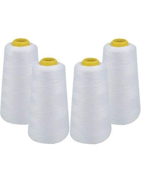DIY Crafts Shade No # 10, Pack of 4 Spools, Overlock Sewing Thread Spools Cone (Shade No # 10, Pack of 4 Spools)