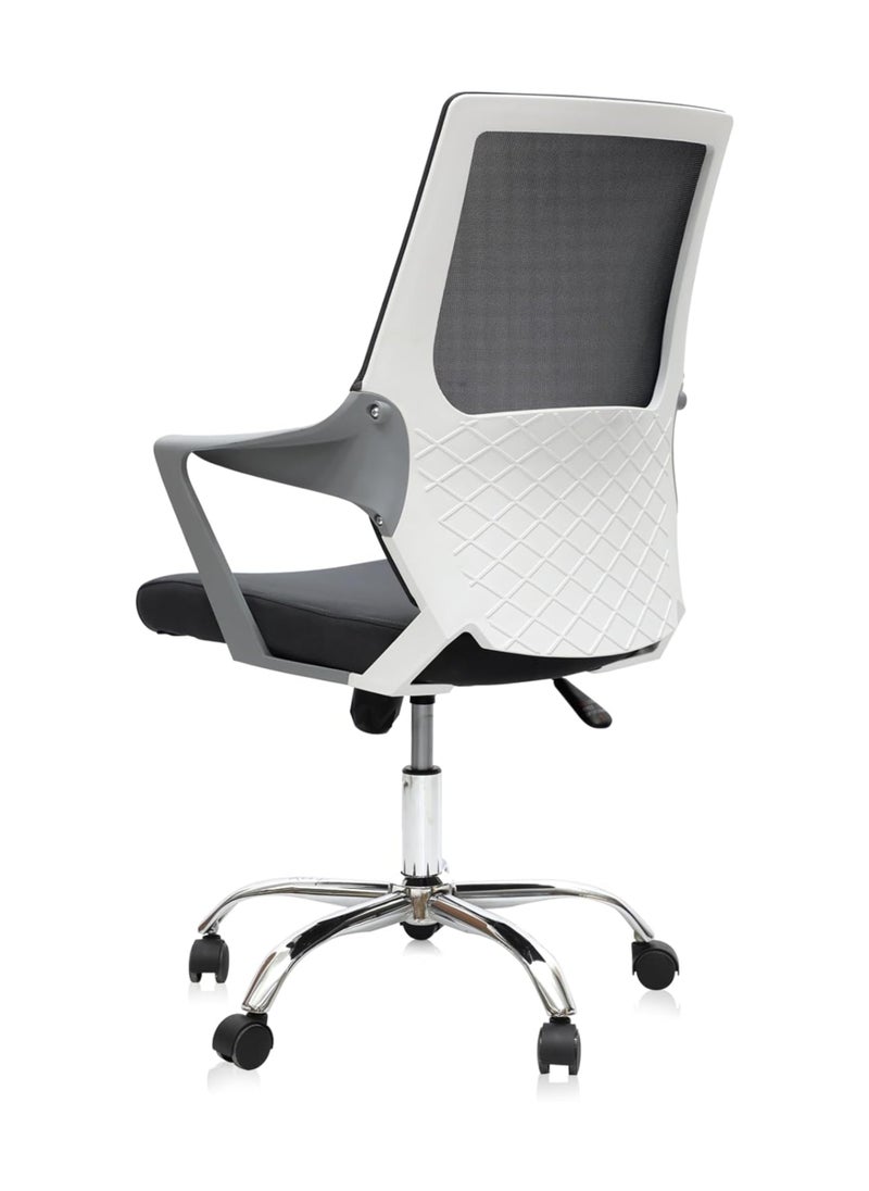 KARNAK Ergonomic Design Mesh Office Chair -Grey  - Image 2