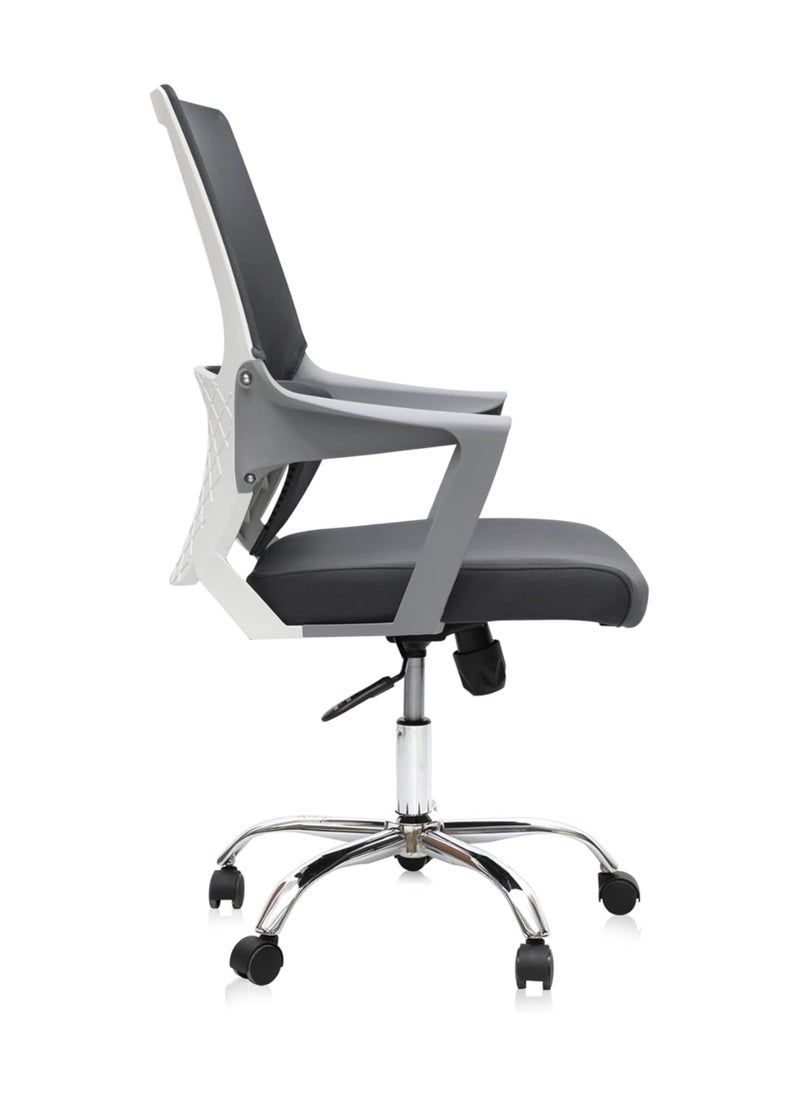KARNAK Ergonomic Design Mesh Office Chair -Grey  - Image 3