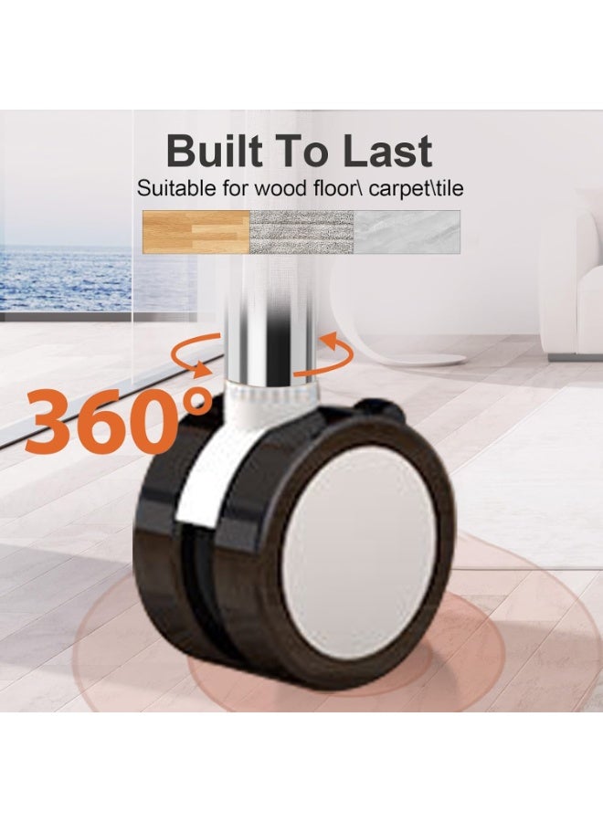 شو وو حامل تلفزيون متحرك معدني عالمي، حامل تلفزيون خشبي متحرك، حامل تلفزيون دوار قابل لتعديل الارتفاع، حوامل تلفزيون أرضية محمولة لشاشات LCD LED OLED 4K مقاس 32 إلى 75 بوصة مع عجلات، رف تخزين وسائط خشبي - Image 5