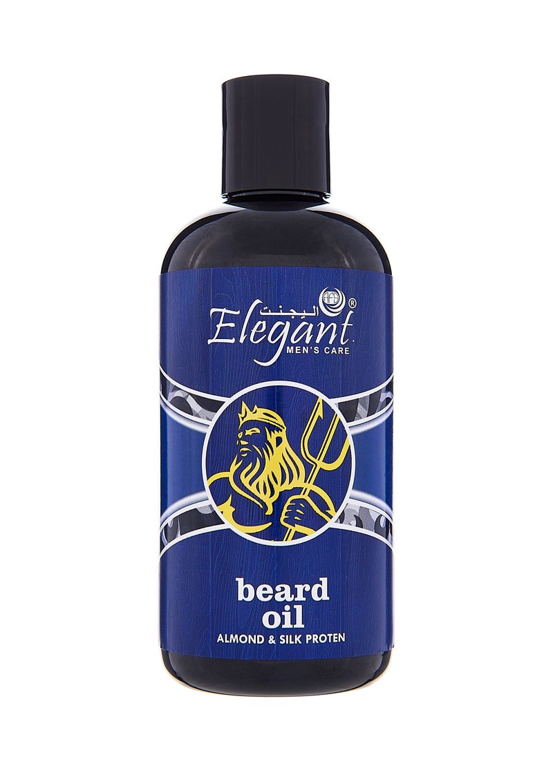 Elegant 4 in 1 Beard Care Kit with Almond and Silk Protein  - Image 4