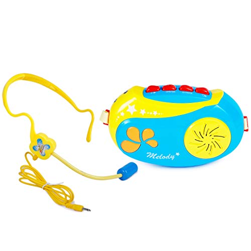 Webby Musical Microphone Toy with 5 Different Sound & Light for Kids - Image 1