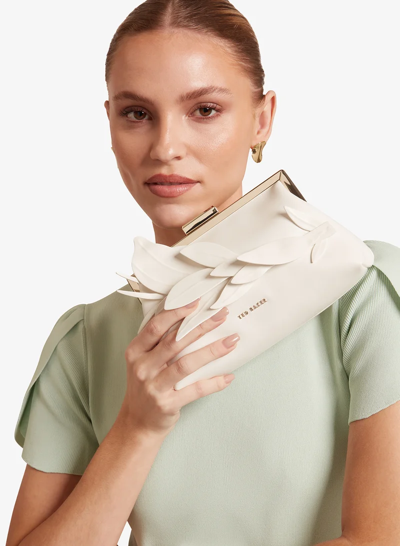 Ted Baker Flloria Floral Applique Detail Clutch