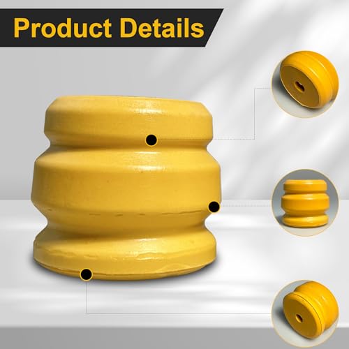 Yukauto Front Bump Stop, Front Lower Control Arm Bumper Fit for 1998-2003 Dodge Durango 4WD (1 Pair) - Image 2