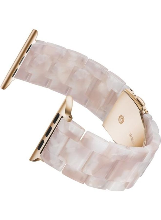 نيبمينينت سوار ساعة بديل لساعة أبل سيريس 5/4/3/2/1/SE مقاس 42/44/45 مم وردي - Image 3