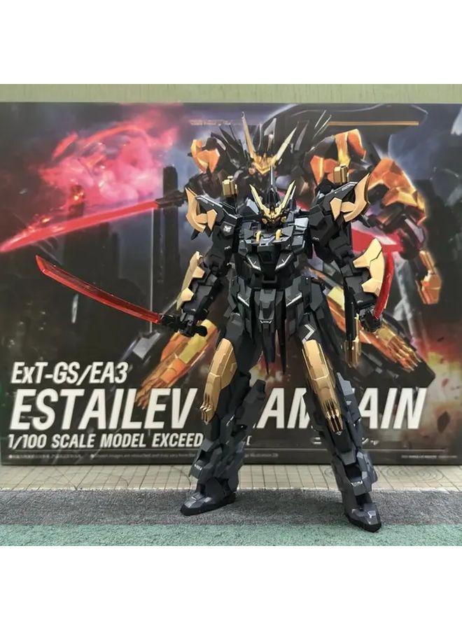 Articulated Black Knight Model 1:100 ABS Assembly Kit With Tool Pliers - Image 1