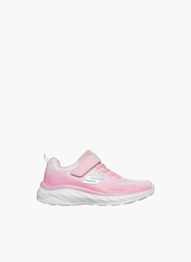 SKECHERS Girls Boundless Hook & Loop Sneakers