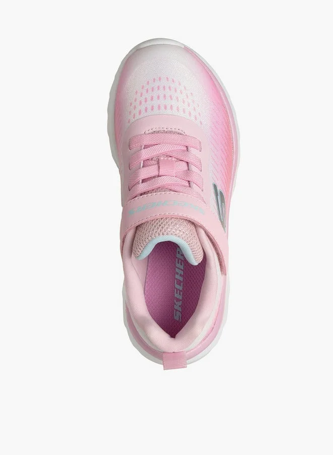 SKECHERS Girls Boundless Hook & Loop Sneakers