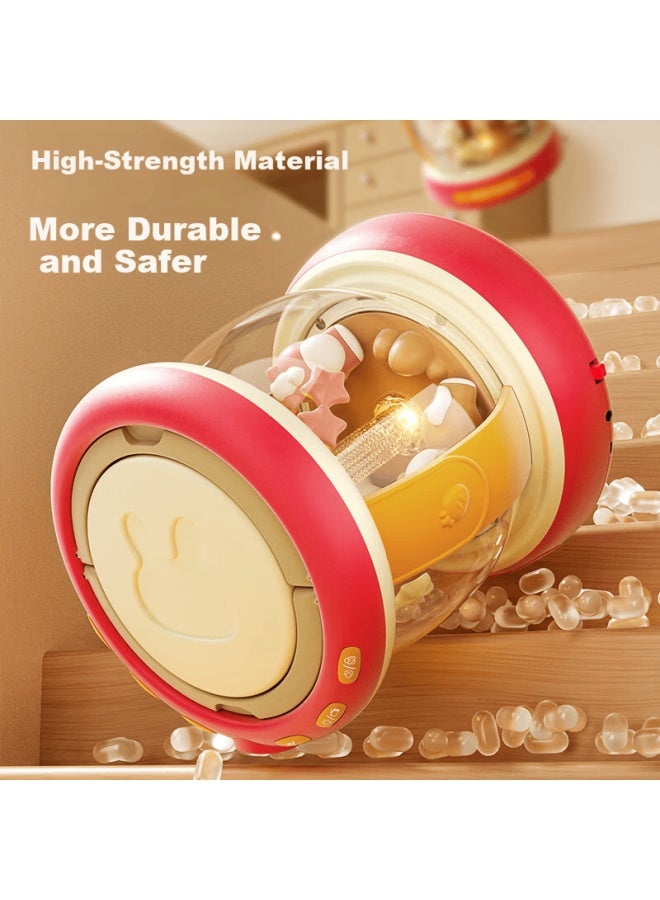 Coodora Baby Hand Drum Toy Pat Drum Music Microphone Soothing Device New Year Newborn Gift - Image 4