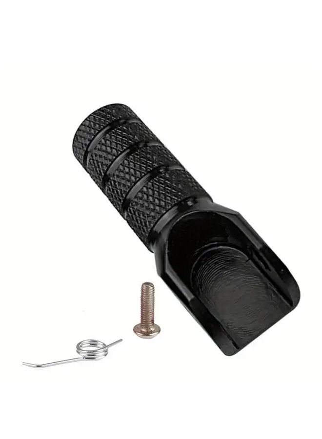 Black Motorcycle Gear Shift Lever Adjustable Off Road Manual Transmission Spring - Image 5