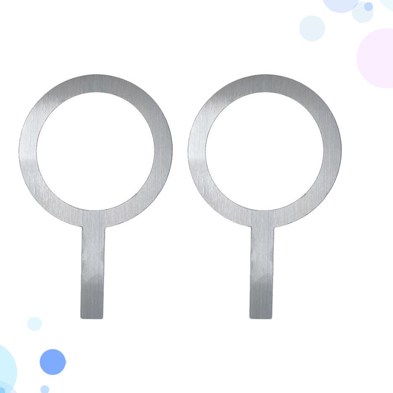 4 pcs Stainless Steel Tea Baking Cup Rim Protective Cover with Handle for Tea Shop Dessert Shop Cafe - Image 5