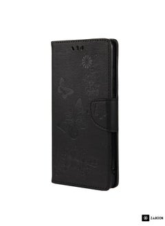 Generic Protective Case Cover For Samsung Galaxy A32 5G Butterflies Embossing Horizontal Flip Leather Case with Holder & Card Slots & Wallet  - Image 2