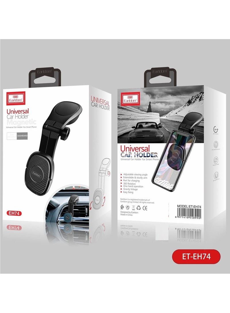 Earldom ET-EH74 Mobile Car Holder - Black - Image 5