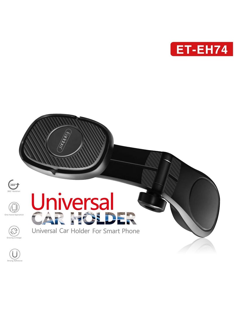 Earldom ET-EH74 Mobile Car Holder - Black - Image 3