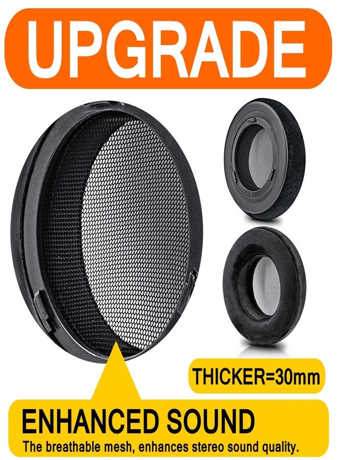 Sixsop Velour Ear Pads for Virtuoso RGB Wireless SE XT Headset with Installation Clip Ring - Image 5