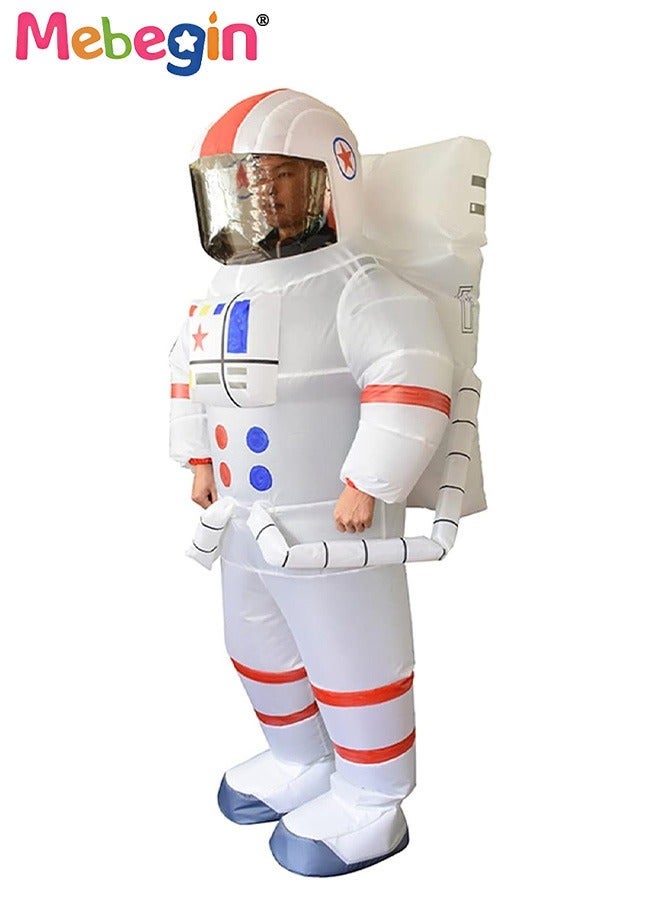 MEBEGIN Astronaut Shape Inflatable Costume for Festival include a Blower and Battery Case,Space Man Costume for Dress Up Party,Funny Blow up Pretend Toy Costume for Party Suitable 150-195cm Height - Image 5