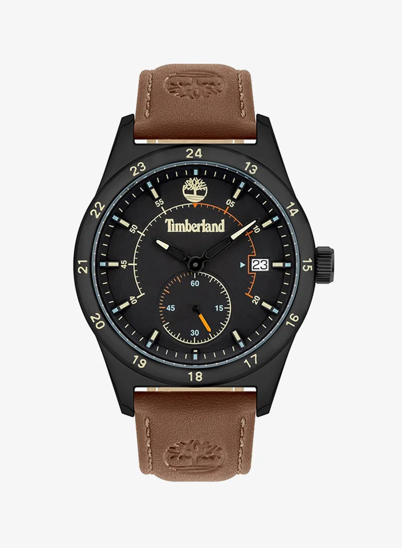 Timberland Watch for men with Brown Leather Straps