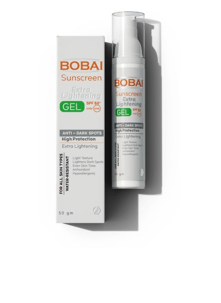 bobai Sunscreen Extra Lightening gel spf 50 