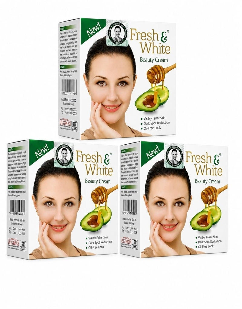 fresh & white Fresh and White Beauty Cream 3 Pieces - Image 1